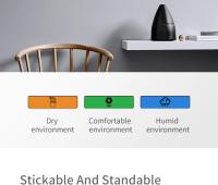Xiaomi DUKA Atuman Medidor De Temperatura Y Humedad Digital LCD Reloj Estación Meteorológica Interior Exterior Sensor De Clima - details 11
