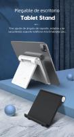 Soporte Plegable Ajustable Para Tablet 7.9 a 11 Pulgadas Soporte De Escritorio Para iPad Xiaomi Samsung Mobile Phone Compatible Con Tablets De 7.9 a 11 Pulgadas - details 0
