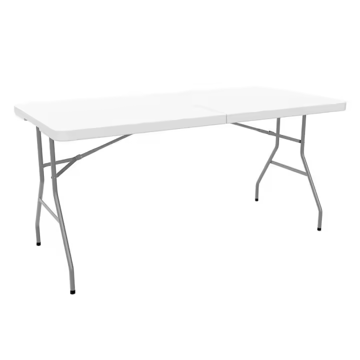 MESA PLEGABLE 180x73 CM MALETIN - 1