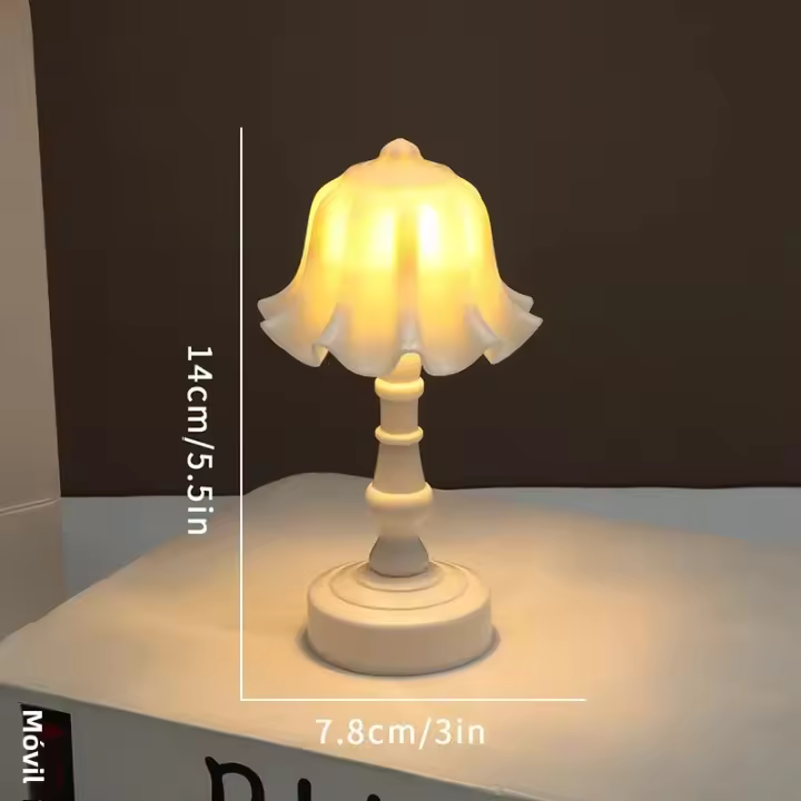 Lámpara De Noche LED Mini Batería Incluida Regalo De Cumpleaños Para Niños Decoración De Dormitorio Lámpara Nórdica De Mesa - 1