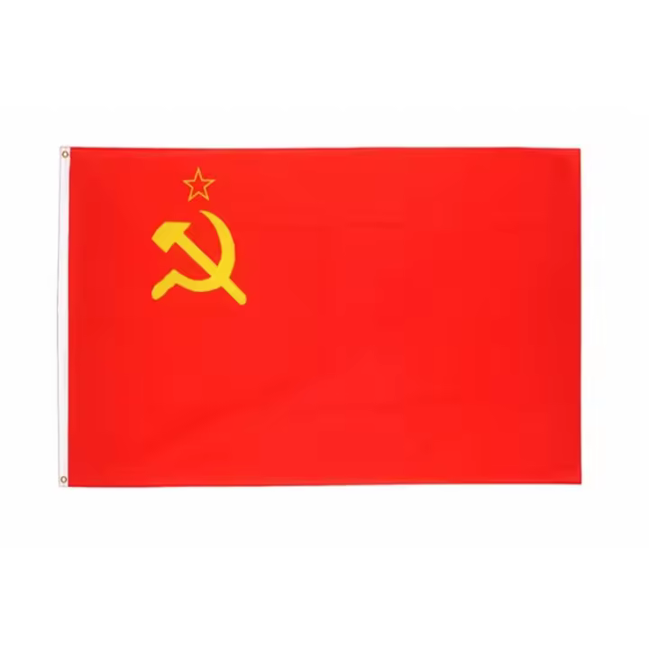 Bandera Roja CCCP De 90x150 Cm Union De Repúblicas Socialistas Sovietizas USS Para Decoración Interior Y Exterior Accesorios De Hogar - 1