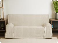 DEKORA SOUL - Colcha Multiusos para Hogar, Cubre Sofá de Algodón Poliéster, Suave y Transpirable, Plaid Sofá Ideal para Decoración. Con variendad de colores y tamaños. - details 4