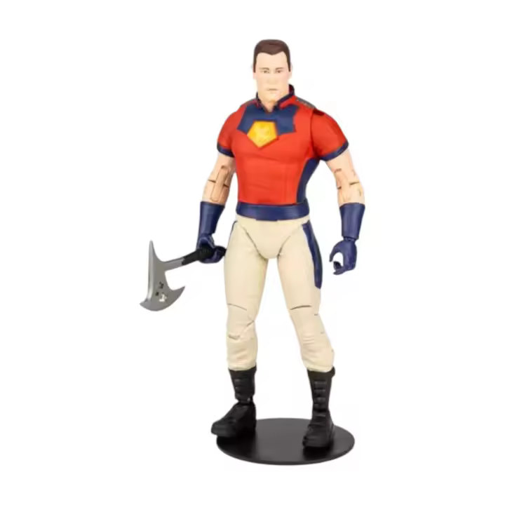 WARNER BROS - Peacemaker Unmasked - McFarlane Toys - DC- Figura de acción - Coleccionable - Regalo Original - Edad recomendada mayores de 12 años - 1