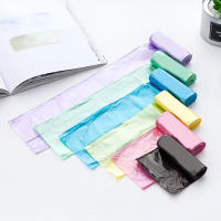 Paquete De 5 Bolsas De Basura Portátiles En Múltiples Colores Para Baño Dormitorio Oficina Toilette Sello Hermético Plano - details 2