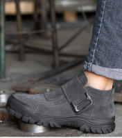 Zapatos De Seguridad Para Hombre Indestructibles Con Punta De Acero Antipinchazos Botas De Trabajo Para Construcción Resistente Al Desgaste Y Caídas - details 5