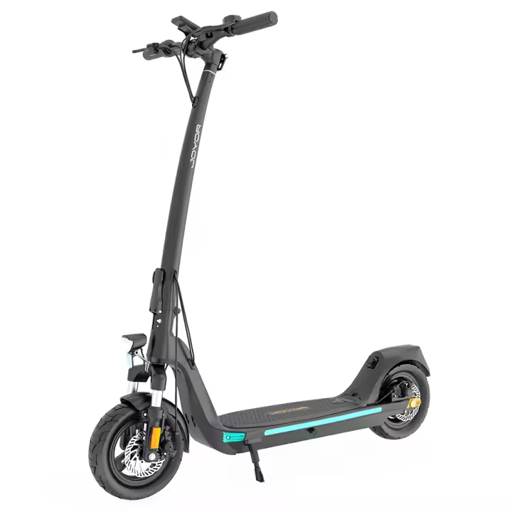 JOYOR C10 Patinete Scooter eléctrico plegable, Motor 500W, Batería 48V 10.4Ah, neumáticos 10", velocidad máxima 45km/h, autonomía 30-40km, carga máxima 120kg, frenos de disco delanteros y traseros, adecuado para desplazamientos urbanos diarios al aire - 1