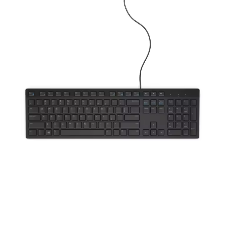Teclado Dell Kb216 Negro Monocromo Qwerty Inglés Eeuu Us - 580-ADHY - 1
