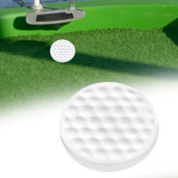 Bola De Golf Plana Para Principiantes Portátil Para Oficina Y Hogar Entrenador De Precisión De Golpe Swing TPE Accesorios Para Práctica De Golf - details 1