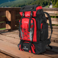 Mochila De Camping Y Senderismo Impermeable De 80L Para Hombres Bolsa De Montañismo Deportiva Al Aire Libre Gran Capacidad Para Viajes - details 6