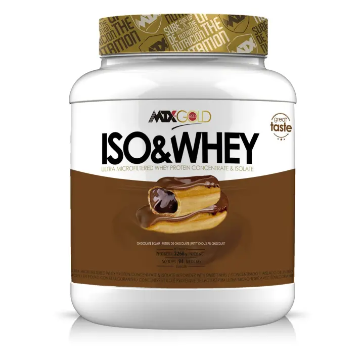 MTX nutrition Iso&Whey RedGOLD (2 KG). – Matriz PREMIUM que combina Proteína Concentrada y Aislado de Suero (CFM) - 1