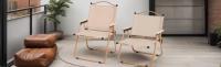 XOKOTAKI Silla Camping Plegable. Silla Camping Aluminio. Silla Picnic Metálica, Playa, Glamping, Jardín, Barbacoa, Viajes, Excursión para Cualquier Terreno. - details 0