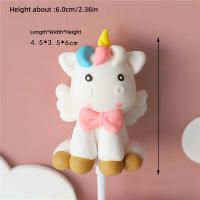 Topper De Cumpleaños Unicornio Arcoíris Para Niñas Decoración De Pastel Fiesta De Baby Shower Tema Unicornio Para Niños De 1 Año - details 7