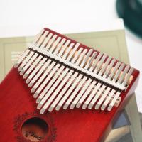 Piano De Uso De Uña Kalimba De Madera De Mahogany De Alta Calidad Portátil Para Niños Con Accesorios Regalo De Navidad 17/21 Teclas - details 8
