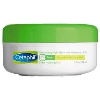 Cetaphil Crema Hidratante Facial De Noche, 48 Ml - 1