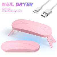 Lámpara De Uñas LED UV Portátil Mini Secado Rápido Lámpara De Secado De Polvos De Uñas Plegable Herramienta De Manicura Profesional - details 0