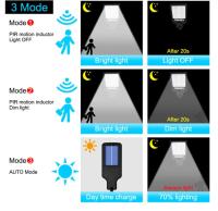 Lámpara De Muralla Solar LED Para Exterior Con Inducción Humana Para Jardín Terraza Puerta De Garage Luz De Calle 616 - details 6