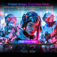 KTC Monitor Gaming 24 Pulgadas H24F8, 180Hz, FHD 1920 x 1080 Fast IPS Vertical Monitor, 1ms, HDR10 133% sRGB, FreeSync Computer Monitor, VESA 100 * 100, Luz azul baja, DP, HDMI, For FPS MOBA RPG MMORPG RTS Gaming - details 5