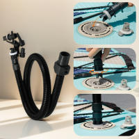Kit De Tubo Y Bomba De Aire Inflable Para Bote 6 Piezas Adaptador De Válvula Para Kayak SUP Y Barco Accesorios De Navegación Deportes Acuáticos PVC - details 2