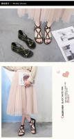 Women Flat Cutout Design Sandals Open Toe Back Zipper Shoes Casual Summer Beach Sandals - details 0