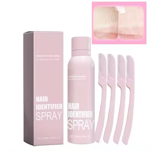 Spray identificador de cabello para afeitado facial, spray identificador de cabello para la piel de afeitado, spray identificador de cabello para cara, spray identificador de cabello para afeitado facial blanco (1 unidad) - 1