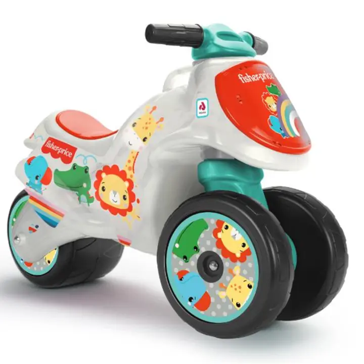 Correpasillos Moto Fisher Price 69x27,5x49 cm (Injusa 1910) - 1