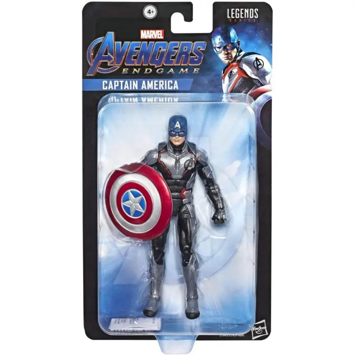Figura Hasbro- Marvel Avengers Endgame Collection E7643, Captain America, Legens Series - 1
