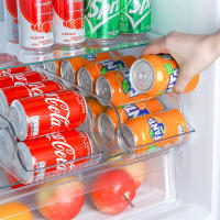 Organizador De Almacenamiento Para Botellas De Bebida En Plástico Dispensador De Soda Pop Contenedor Para Nevera Y Almacenamiento En La Cocina - details 4