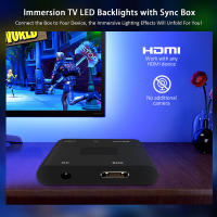 Tira De Luces LED RGB Para TV PC HDMI Dispositivos USB Kit De Luz De Pantalla Color Sincronizado Para Alexa/Google /TV Box - details 0