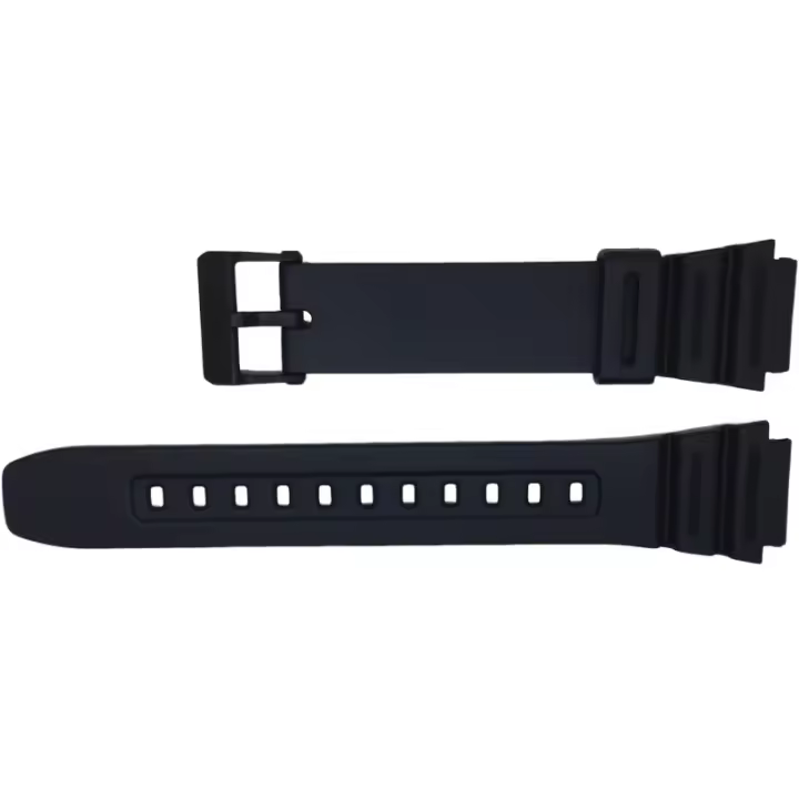 Correa Para Reloj Casio Resina Negro AE-1200WH, AE-1300WH,F-108WH - 1
