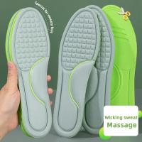 1 Par De Plantillas De Tela De Memoria Para Correr Hombre Y Mujer Antideslizantes Transpirables Desodorantes 5D - details 0