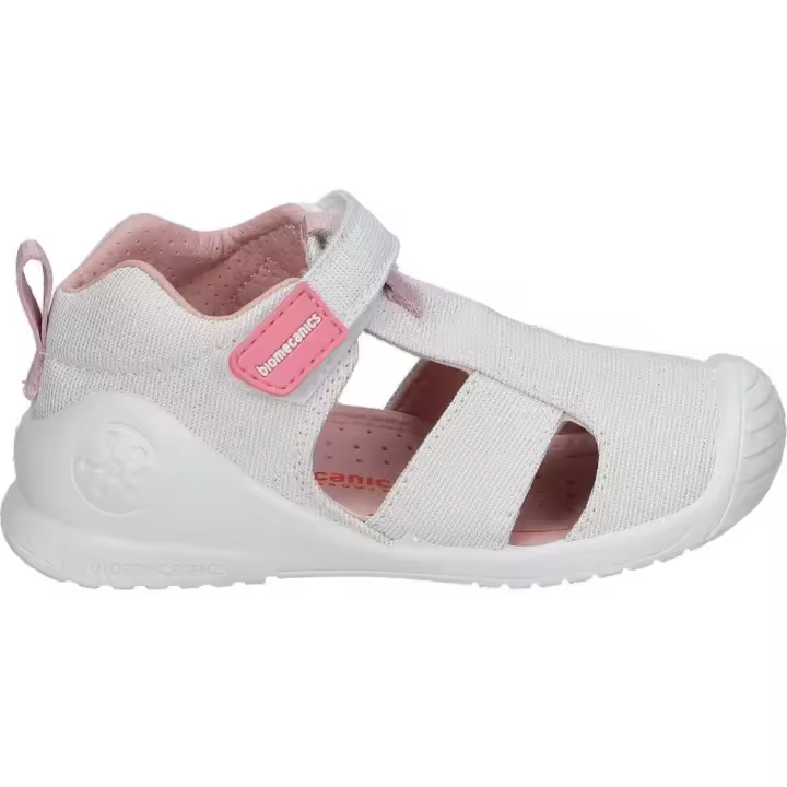 BIOMECANICS | Sandalias Cerradas Biomecanics para Niña – Sandalias en Color Blanco – Sandalias infantiles con Cierre de Velcro – Estilo Casual – Cómodas y de alta calidad – Versátiles - Modelo 242189C - 1