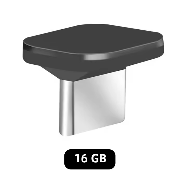 Mini Llavero De USB Para Coche 16GB/32GB/64GB Tipo C USB2.0 Transmisión Rápida Y Estable Con Música Incorporada Accesorio De Audio Para Coche VODOOL - 1