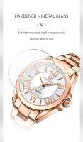 Reloj De Mujer NAVIFORCE De Lujo Moda Casual En Acero Inoxidable Resistente Al Agua Para La Vida Diaria Regalo Para Novia - details 10