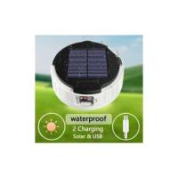 Interior con Carga Solar para acampar, lámpara recargable de camping, Luz LED con Banco de Energía de Emergencia Para cargar Móvil - details 0