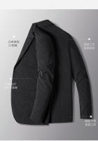 Traje De Lana De Alta Gama Para Hombre 2025 Chaqueta De Negocios Casual Elegante Tres Piezas Adecuado Para Fiestas Y Ocasiones Elegantes - details 20