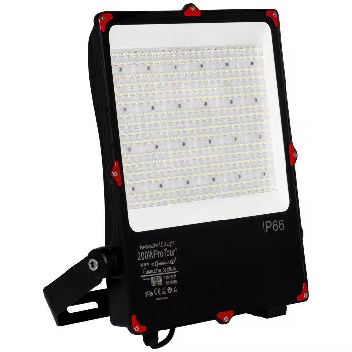 Foco OptimaLED ProTour Asimetrico LED 300w  padel tenis 5700K 5 Años de Garantía - 1