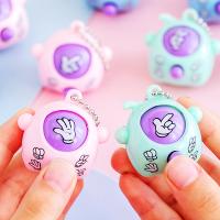 Llaveros Mini Pop Para Niños Juguete Sensorial Y Antiestrés Juego De Papel-Tijera-Piedra Regalos Para Cumpleaños Y Invitados - details 6