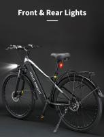 Halo Knight H02 Bicicleta Eléctrica, Motor Brushless de 750W, Batería de 48V 16Ah, Neumáticos de 29*2.1 pulgadas, Velocidad Máxima de 50km/h, Alcance Máximo de 60km, Shimano de 21 Velocidades, Freno de Disco Mecánico - Negro - details 2