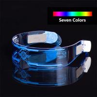 Gafas Luminosas LED De Siete Colores Para Fiestas De Cumpleaños Bares Festivales De Música Navidad Y Ciencia Ficción - details 7