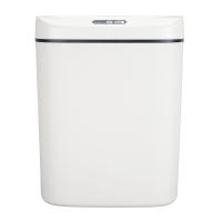 Basurero Automático Para Baño Con Sensor De Movimiento Y Pilas Recargables Fácil De Limpiar Para Sala De Estar - details 5