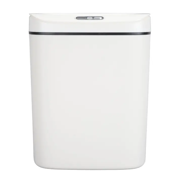 Basurero Automático Para Baño Con Sensor De Movimiento Y Pilas Recargables Fácil De Limpiar Para Sala De Estar - 1