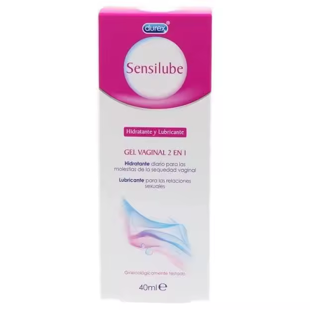 Durex Sensilube - Lubricante Vaginal Fluido (1 Envase 40 Ml) - 1