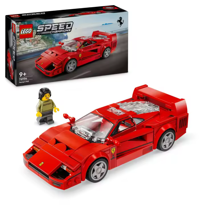 SUPERCOCHE FERRARI F40 - LEGO SPEED CHAMPIONS (76934) - 1