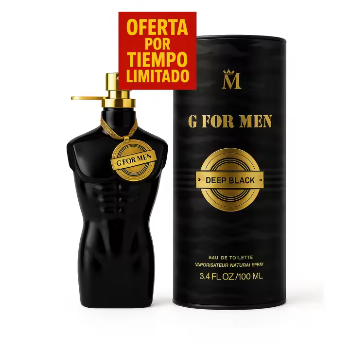 G For Men Deep Black Eau de toilette pour homme 100ml Montage Brands Fragancia inspirada en otros perfumes Perfume Hombre - 1