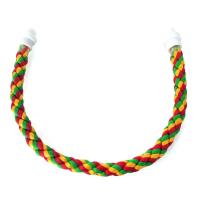Juguete Para Pájaro Colores Arandelas De Lino Colgante Para Caja De Pájaro Accesorios De Juguete Para Periquito Cacatúa Y Otros Pájaros Tamaño Variado - details 5