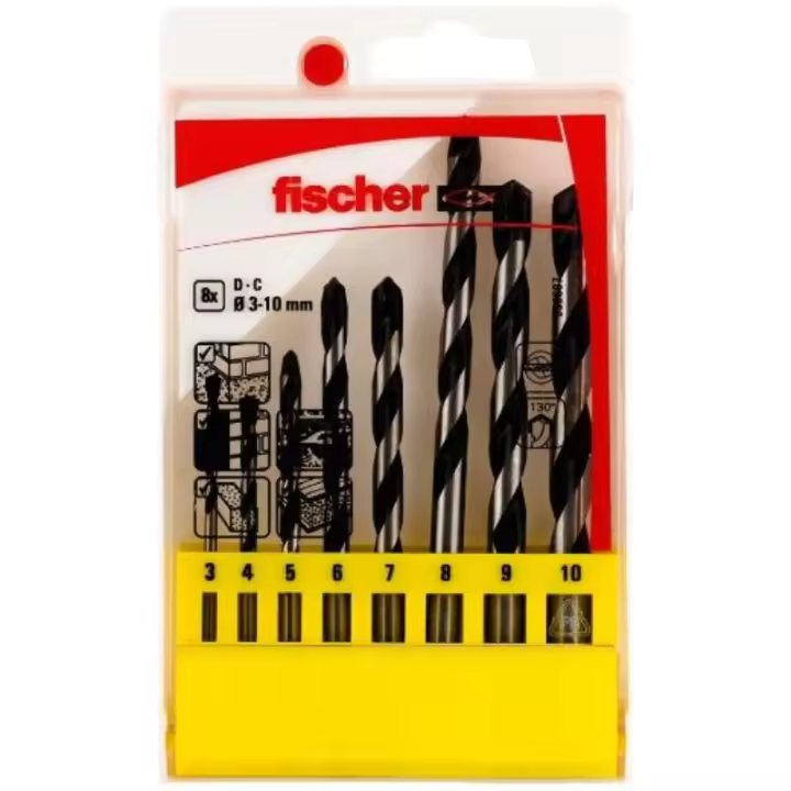 ESTUCHE 8 BROCAS PERCUSION E - 1