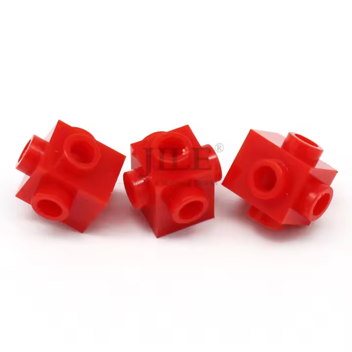50pcs De Bloques De Construcción MOC 4733 Bloque Modificado 1x1 Con Estímulos En Los 4 Lados Bloques Educativos DIY Compatible Con Marcas Majores Juguetes En Lote - 1