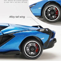 Modelo De Coche De Aleación Sian FKP37 a Escala 1:32 Con Luz Y Sonido Función De Retroceso Regalo Para Niños Vehículo De Simulación De Metal Para Jóvenes De 14 Años O Más - details 2