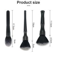 Set De 5 Pinceles De Detalle Para Coche Limpieza De Automóvil Pinceles Para Tablero Y Ruedas Material ABS Longitud 24cm - details 7