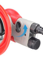 HIFESON Soplador De Arena Pneumático 5/6 Pulgadas Máquina De Pulir Y Arenañado Herramienta De Lijado 125mm/150mm Potencia Pneumática - details 3